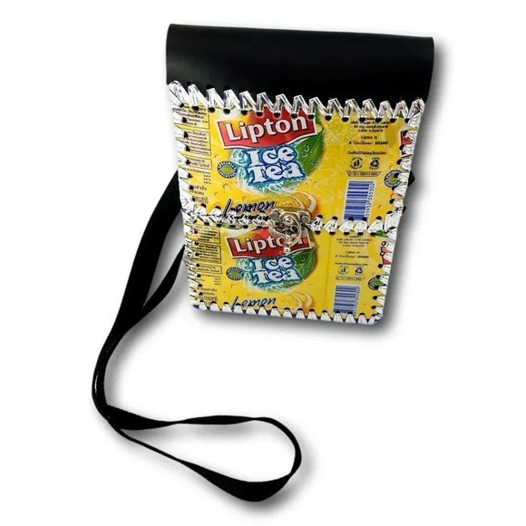 Lipton Ice Tea Tin Can Purse Crossover Bag - Picture 1 of 8